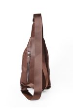 ⁦حقيبة كروس رجالي جلد طبيعي بـ3 الوان ( اسود - هافان - بني )⁩ - الصورة ⁦7⁩