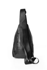 ⁦حقيبة كروس رجالي جلد طبيعي بـ3 الوان ( اسود - هافان - بني )⁩ - الصورة ⁦3⁩