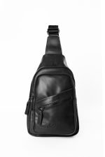 ⁦حقيبة كروس رجالي جلد طبيعي بـ3 الوان ( اسود - هافان - بني )⁩ - الصورة ⁦2⁩